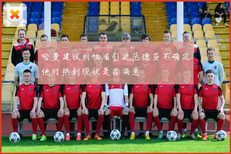 哈曼建议利物浦引进范德芬不确定他对热刺现状是否满意